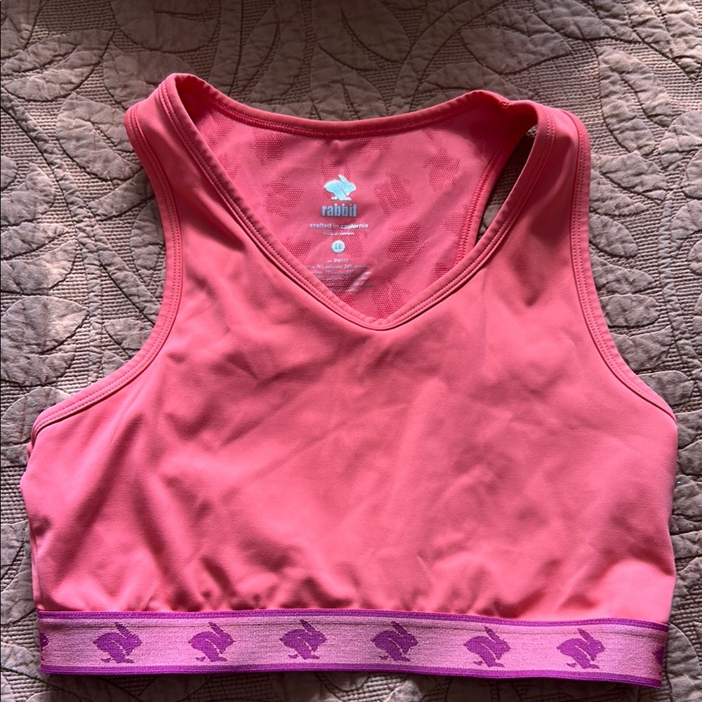 Women's Pink Sports Bra